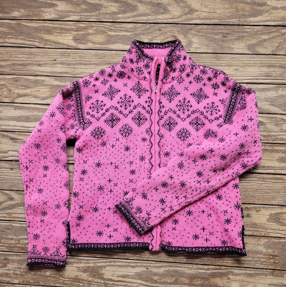 Pink Obermeyer Wool Sweater